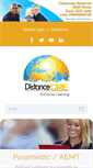 Mobile Screenshot of distancecme.com